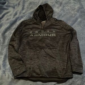 EUC Charcoal Under Armour 1/4 Zip Hoodie size Medium